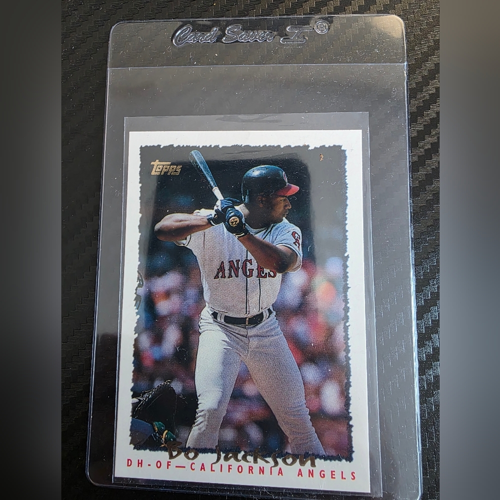 Topps Angels Baseball Card - White and Red Uniform
